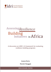 Assessing Resilience Building Initiatives in Africa